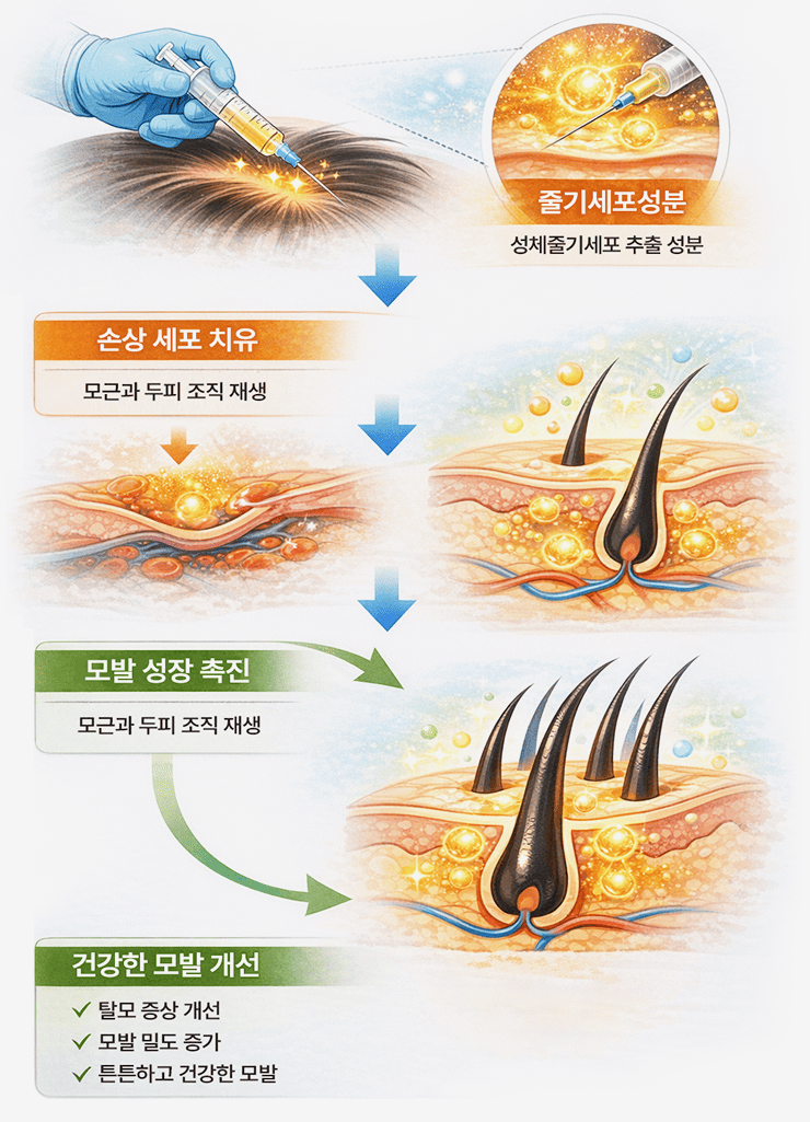 두피주사의 원리