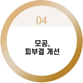 모공, 피부결 개선


